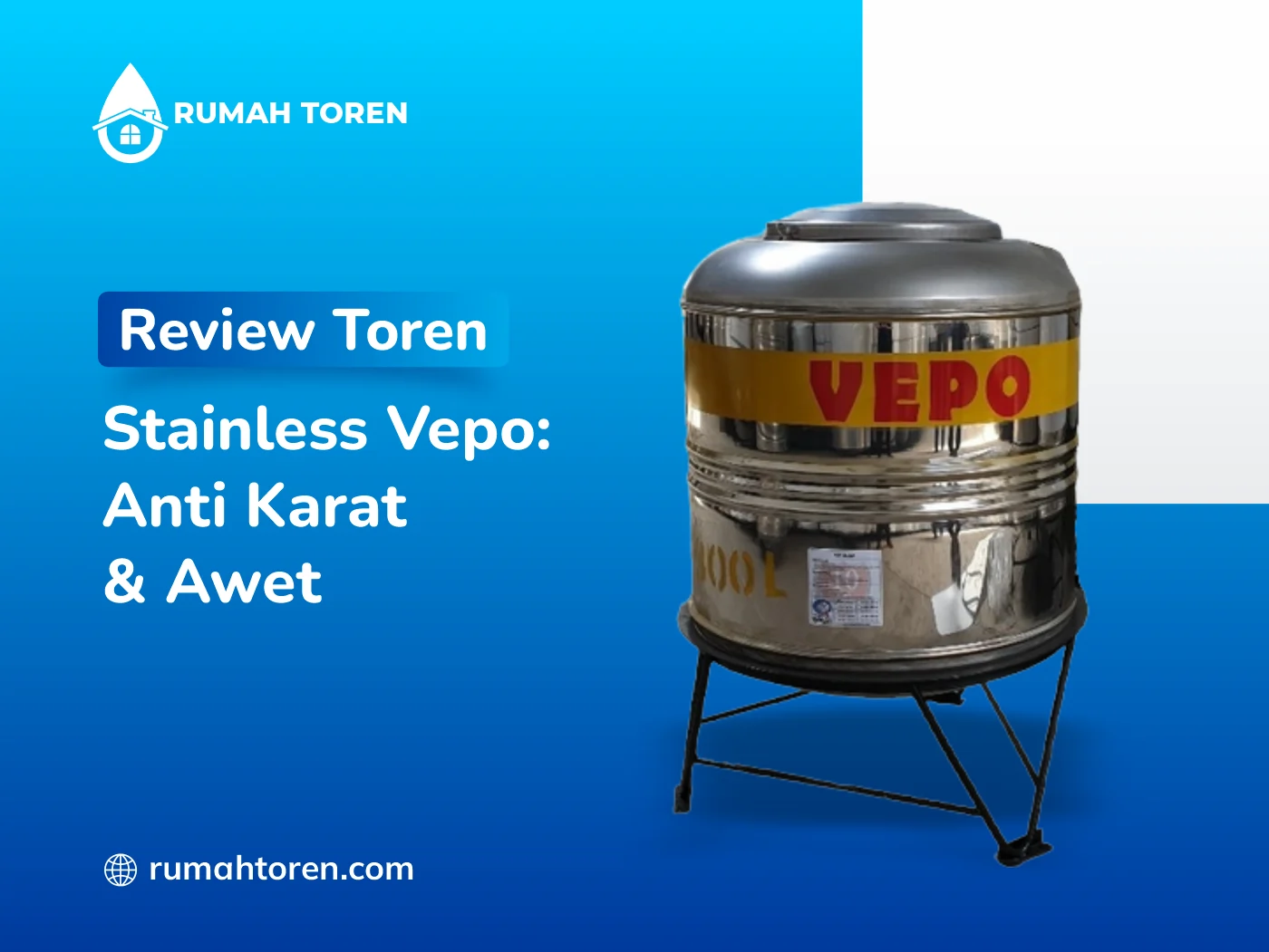 Review Toren Stainless Vepo: Anti Karat & Awet