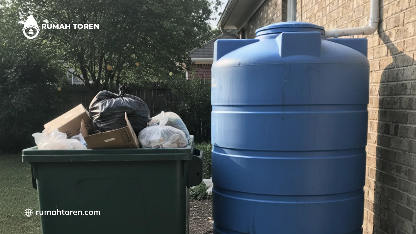 Dampak Polusi Lingkungan pada Air dalam Toren