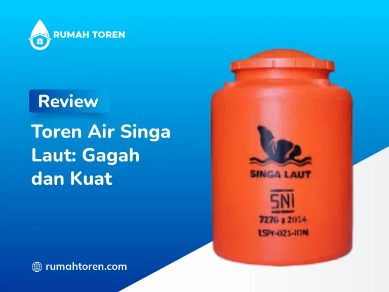 Review Toren Air Singa Laut: Gagah dan Kuat