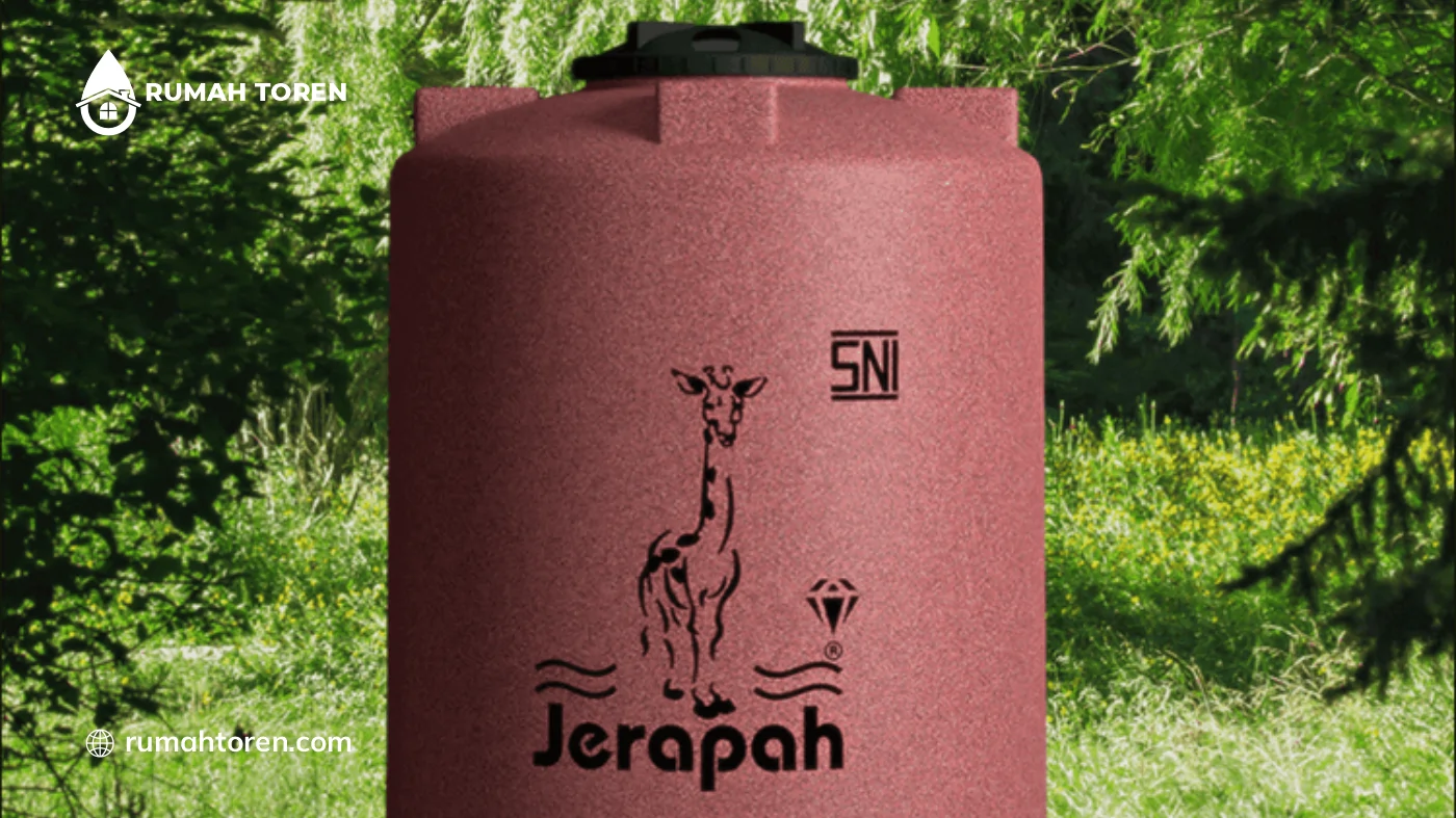 Cara Hemat Air Pakai Toren Air Merk Jerapah