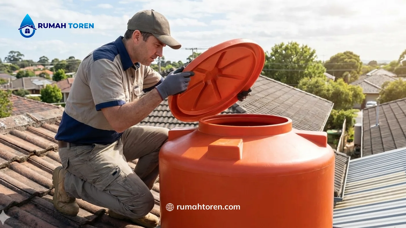 Cara Membangun Sistem Sanitasi Toren yang Ideal