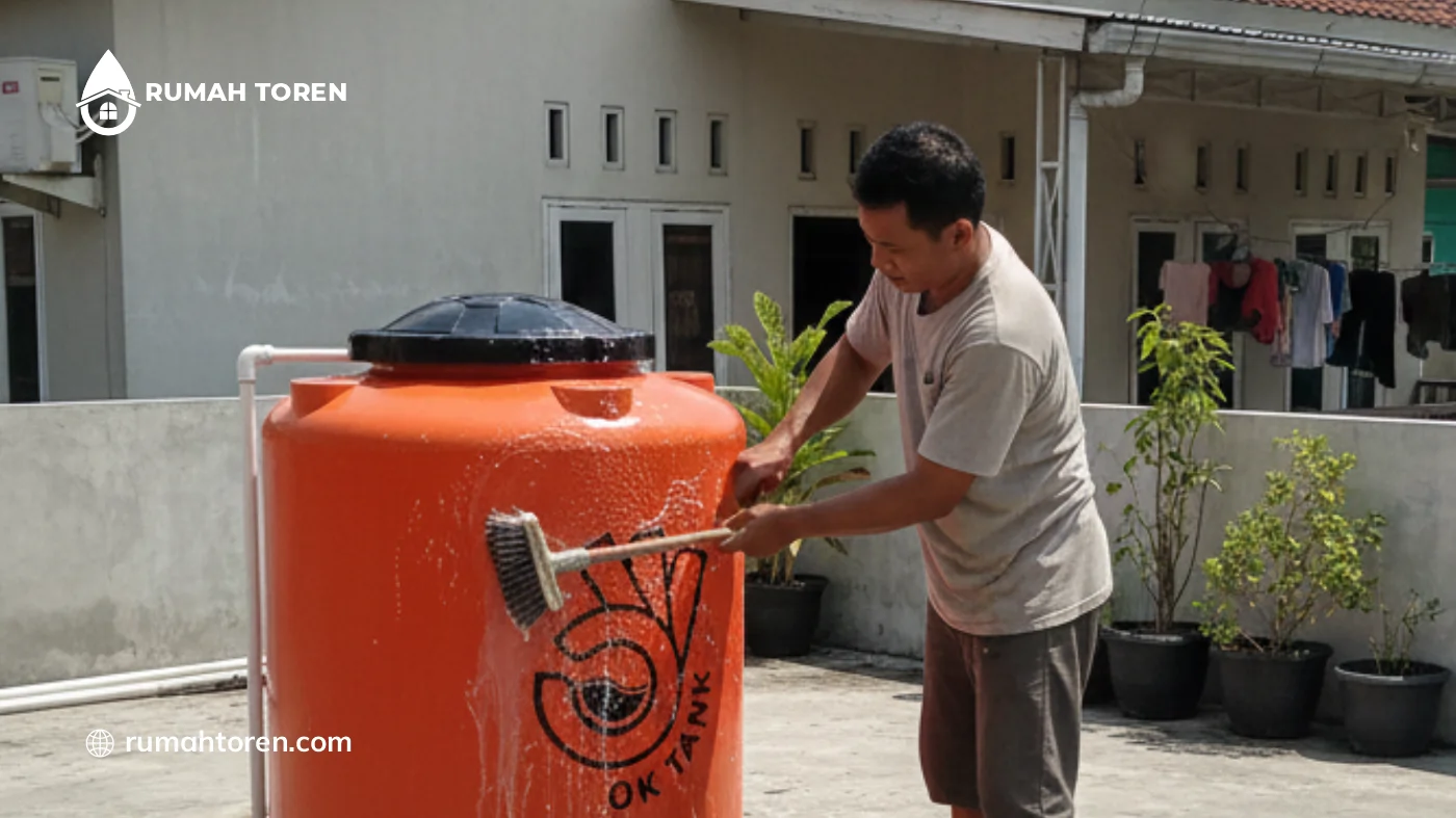 Cara Membersihkan Toren Air OK Tank yang Mudah dan Aman