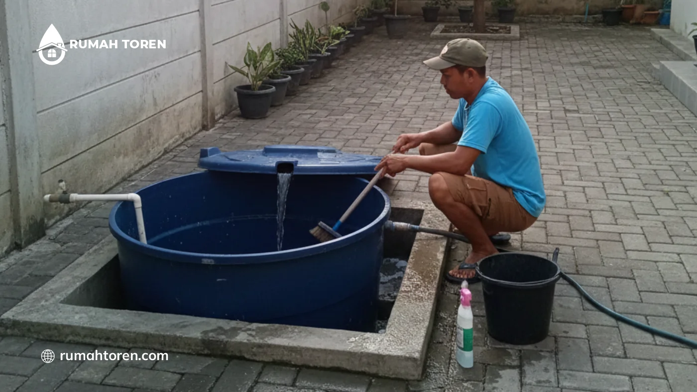 Cara Mudah Perawatan Rutin Toren Bawah Tanah