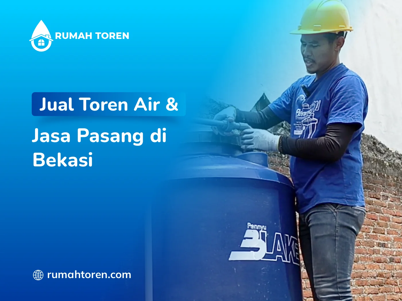 Jual Toren Air dan Jasa Pasang di Bekasi