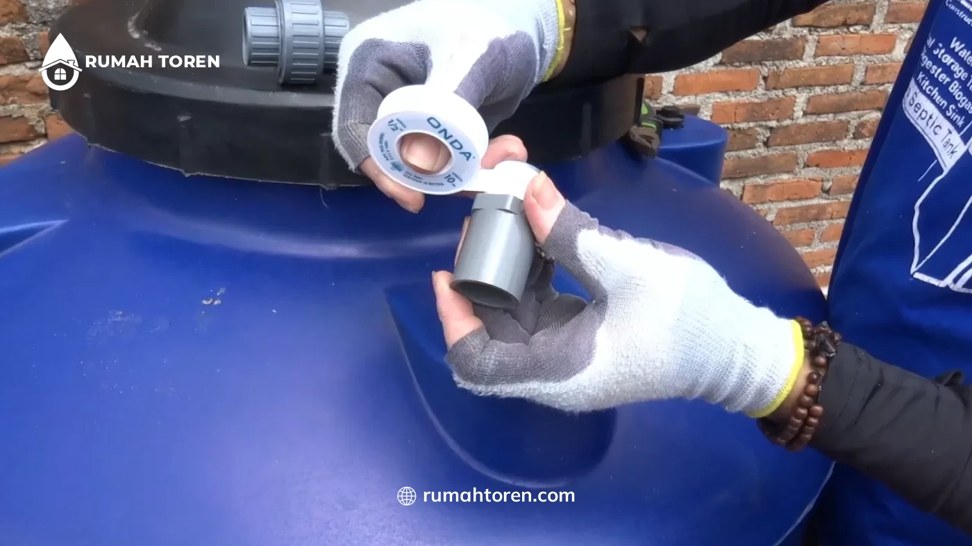 Kapan Harus Mengganti Seal Tape Sambungan Toren?