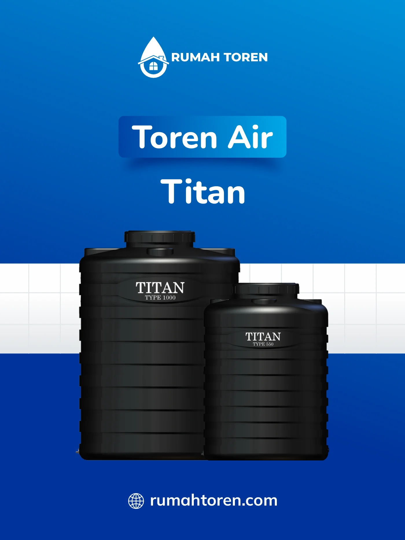 Rekomendasi Toren Air Merk Titan