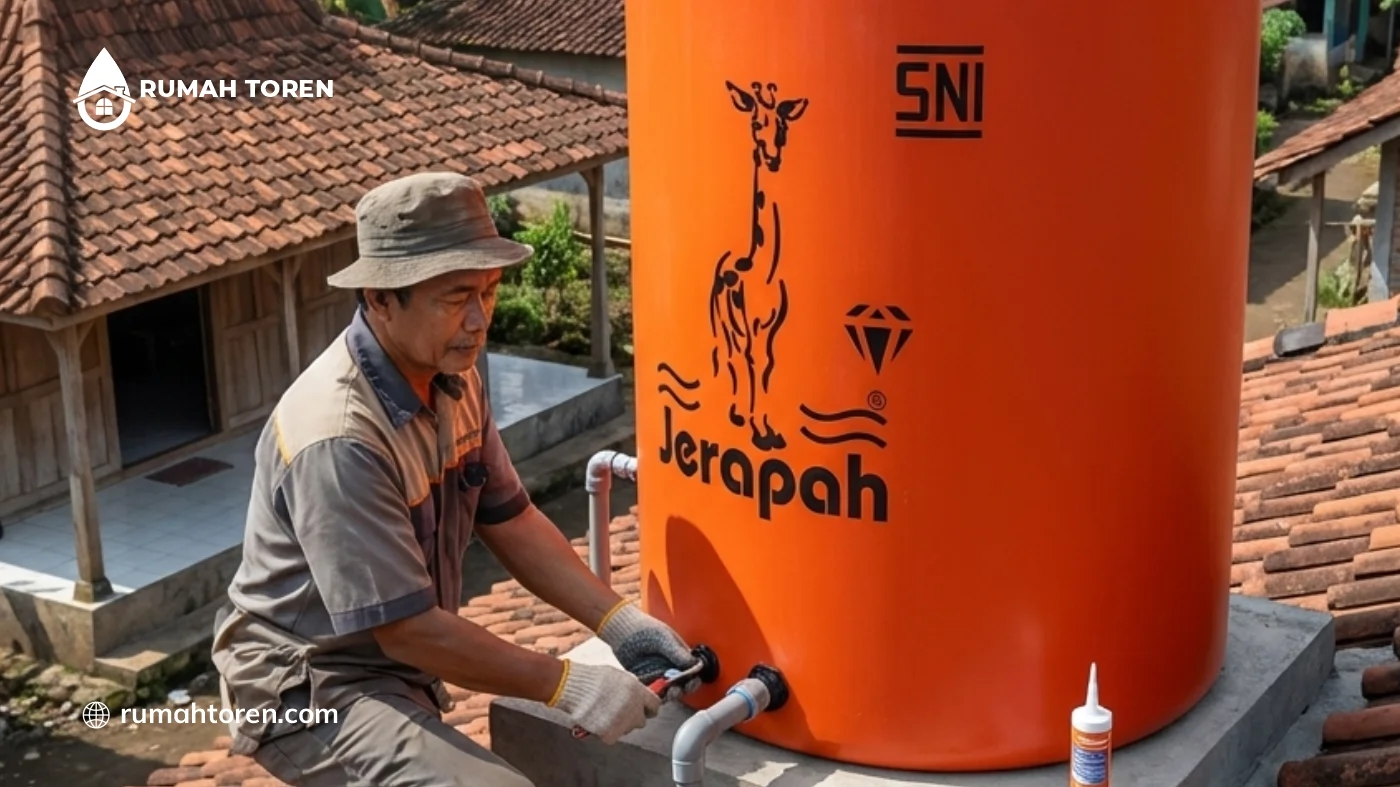 Tips Pasang Toren Air Jerapah yang Aman