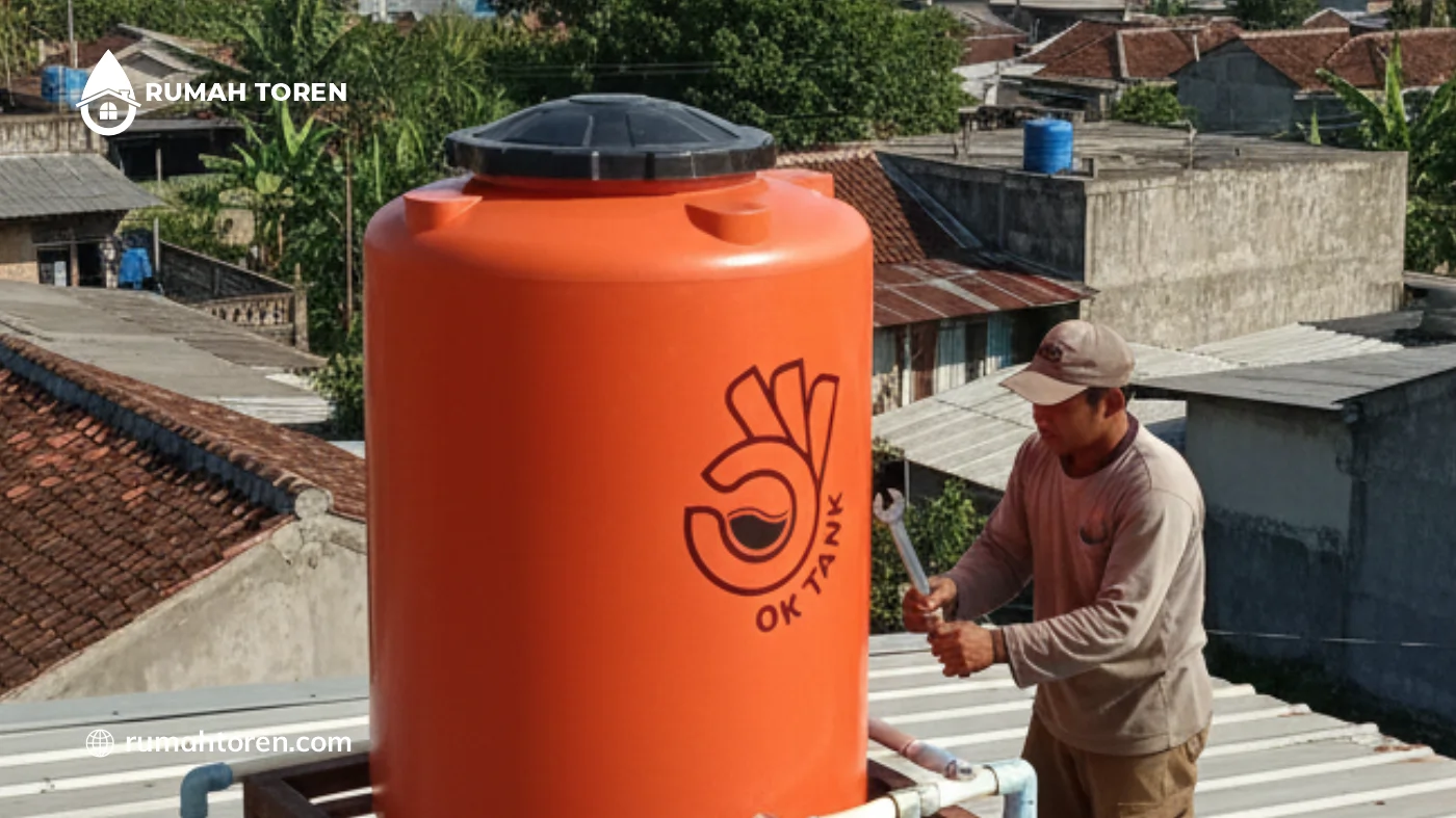 Tips Pasang Toren Air OK Tank yang Benar