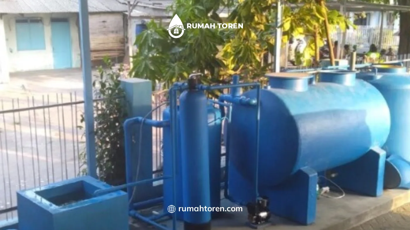 Cara Membuat Sistem IPAL Sederhana Pakai Toren Air