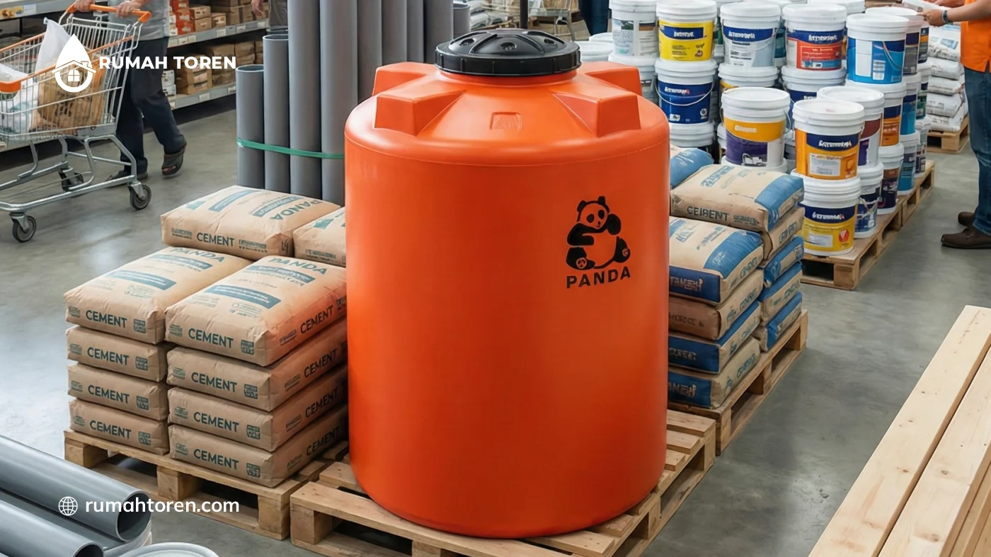 Cara Mendapatkan Toren Merk Panda yang Asli