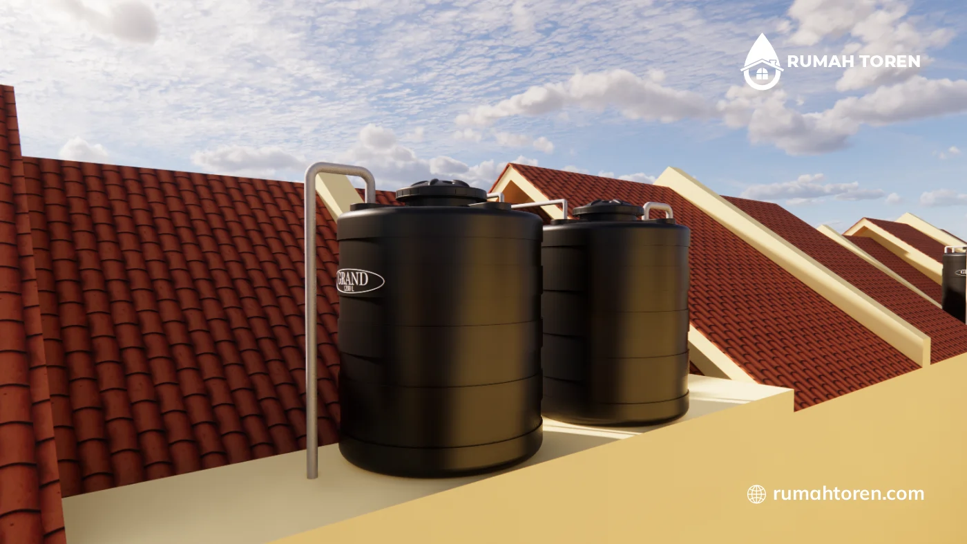 Peletakkan Toren Air yang Tepat Pada Rumah Dimana Saja?