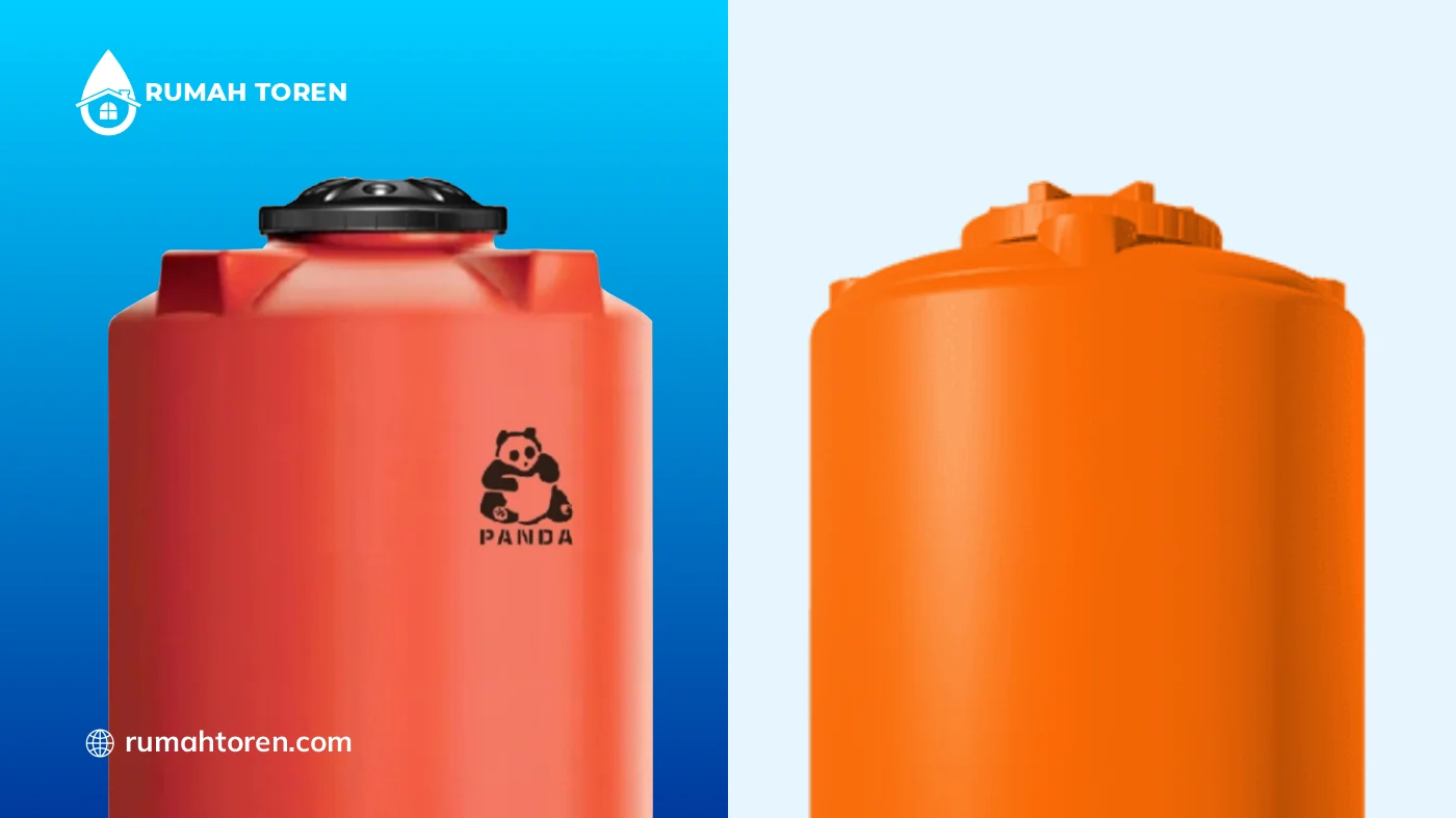 Perbandingan Toren Air Merk Panda dan Lainnya