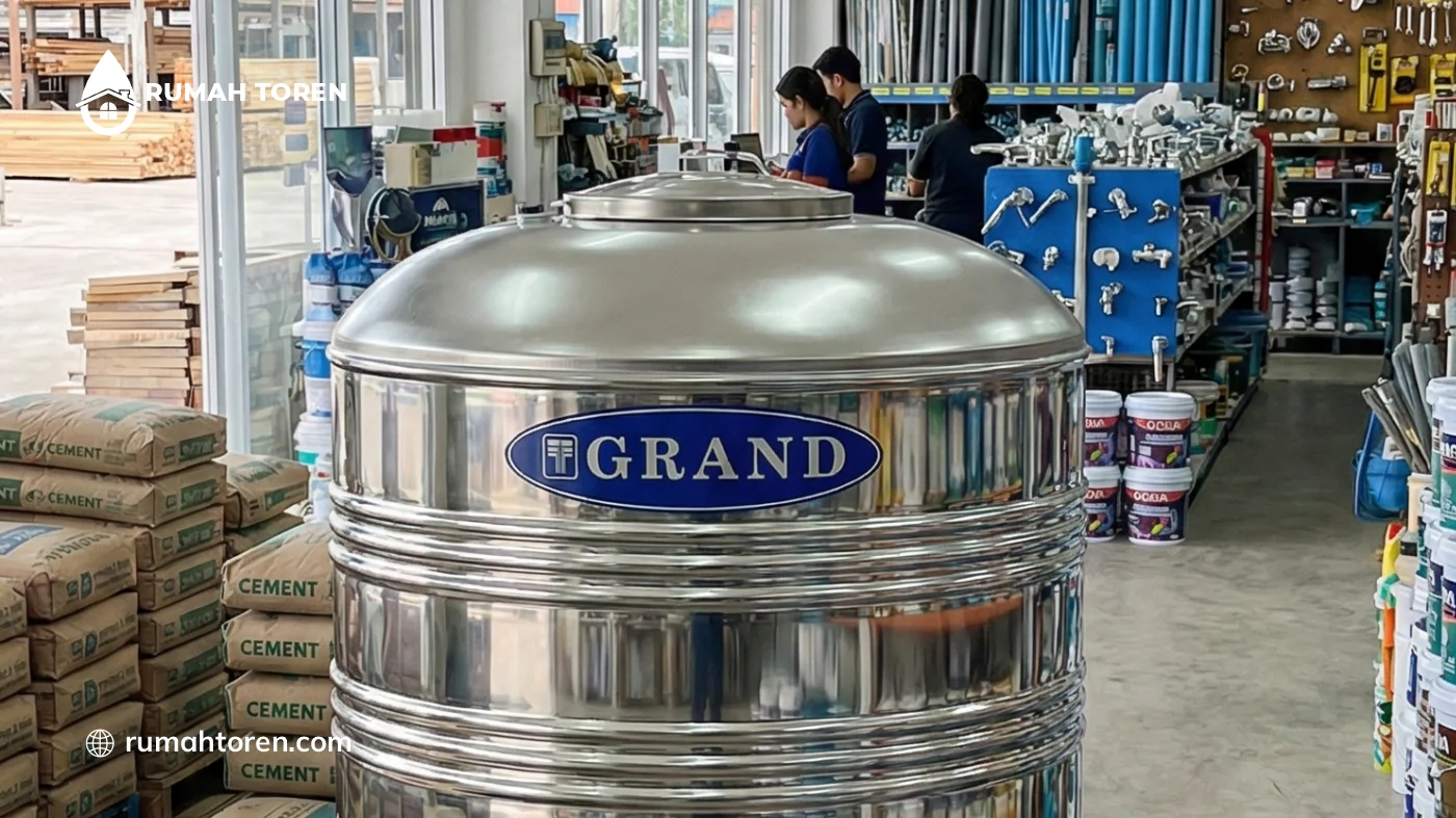 Pilihan Kapasitas Toren Stainless Terpopuler Untuk Wilayah Depok