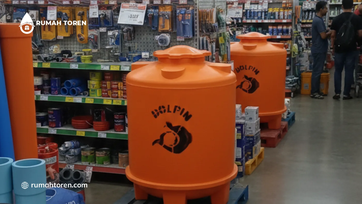 Tips Membeli Toren Air Dolphin Agar Dapat Diskon
