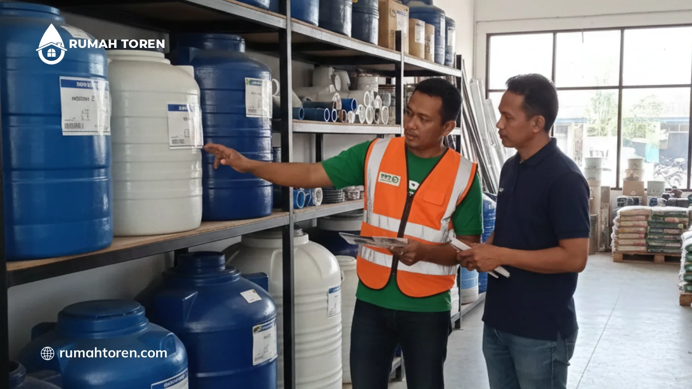 Tips Memilih Toren Air Bebas Lumut untuk Tangerang