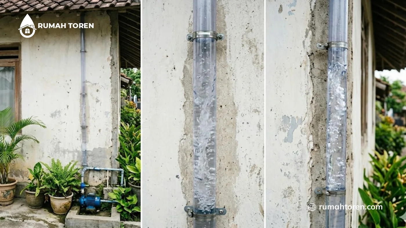 Bagaimana Cara Air Agar Bisa Naik ke Toren?