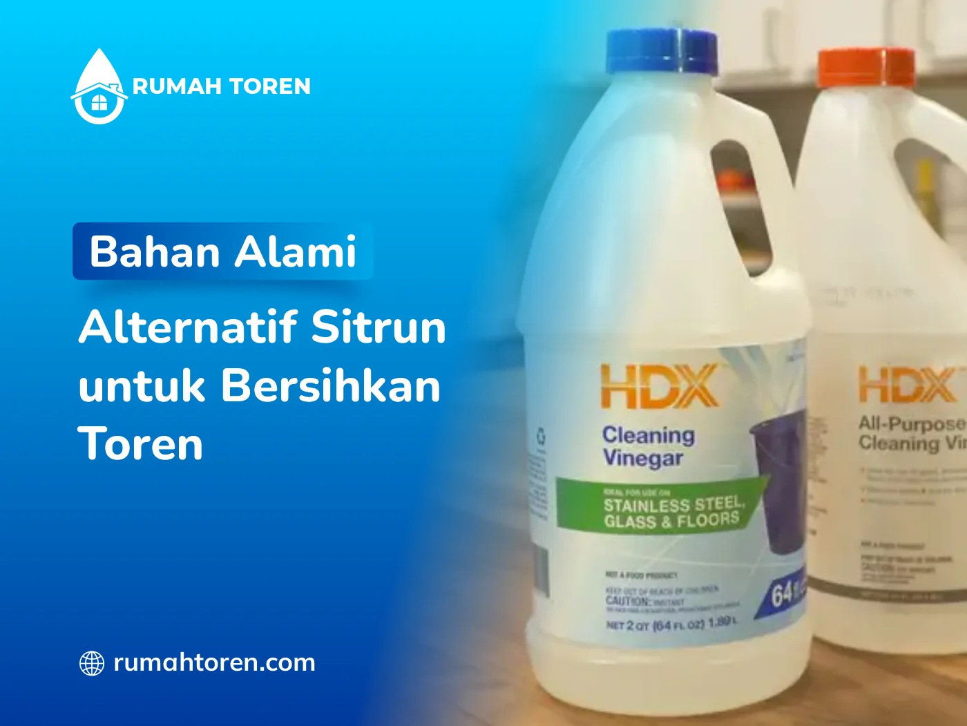 Bahan Alami Alternatif Sitrun untuk Bersihkan Toren