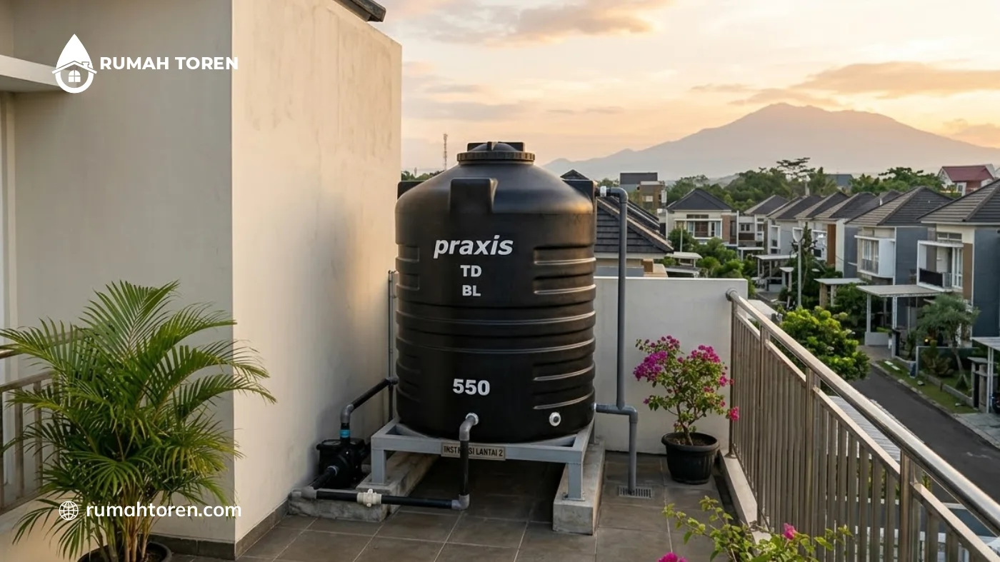 Cara Menguras Toren Air Praxis Tanpa Ribet