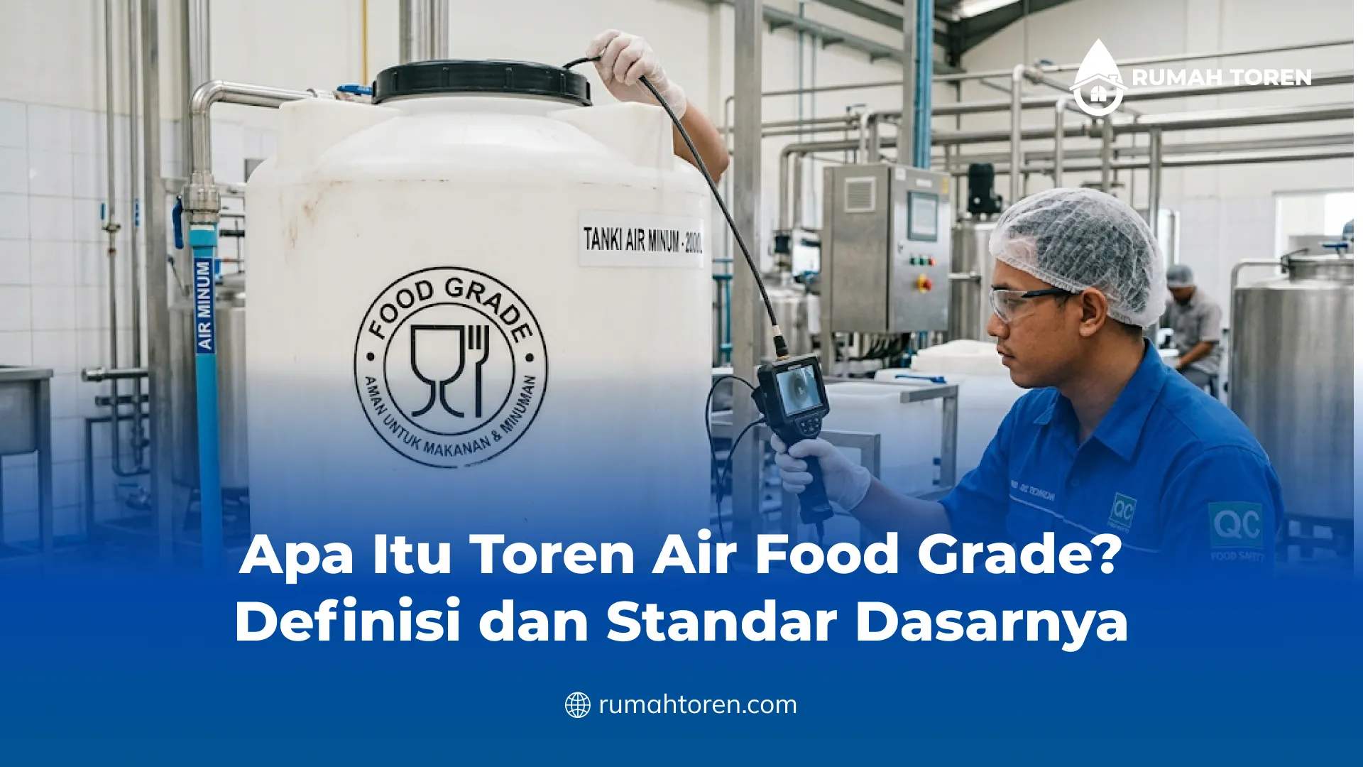 Apa Itu Toren Air Food Grade? Definisi dan Standar Dasarnya