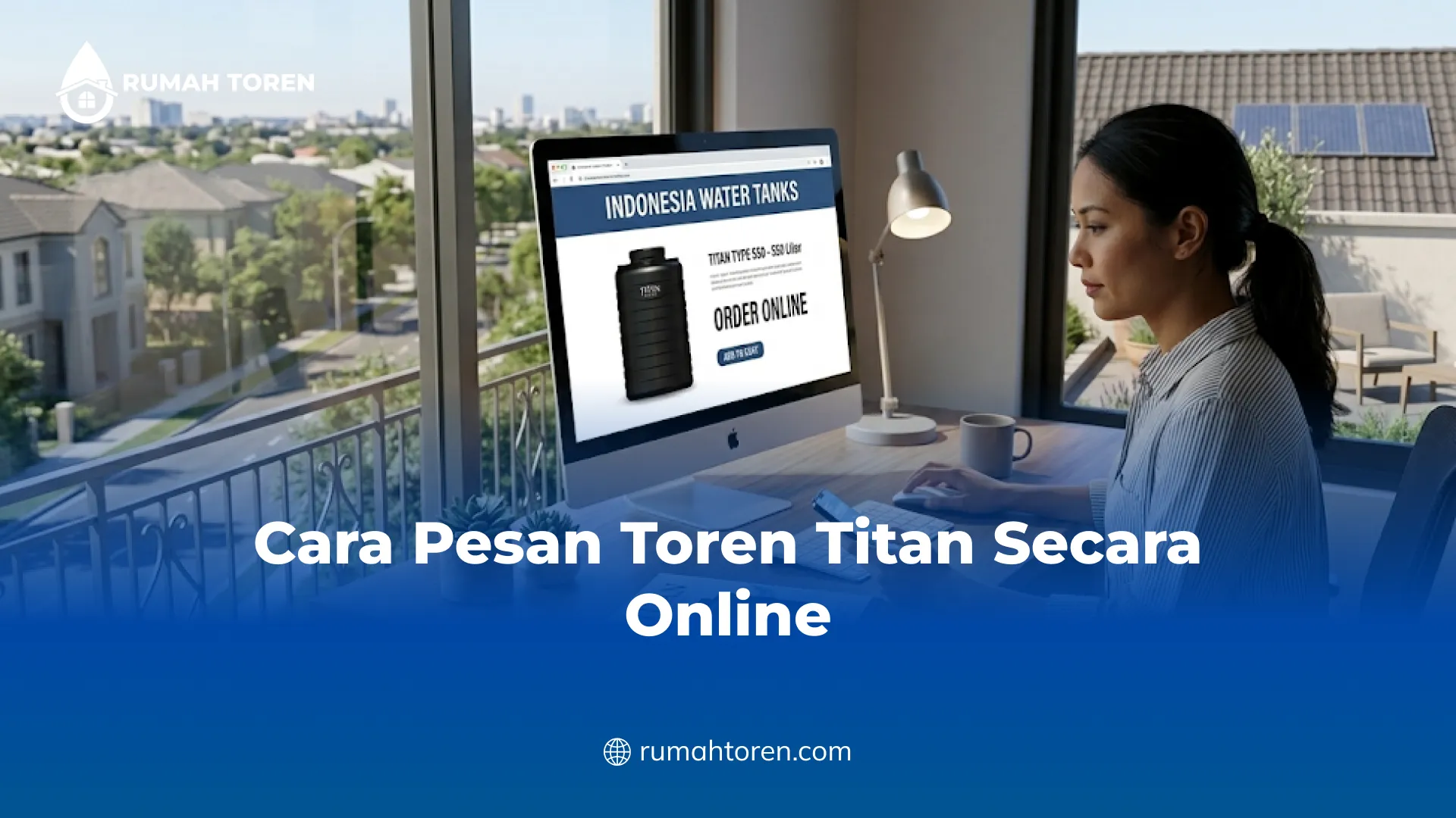Cara Pesan Toren Titan Secara Online