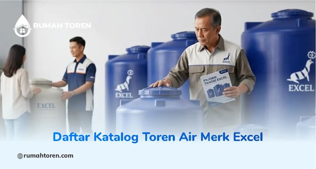 Daftar Katalog Toren Air Merk Excel