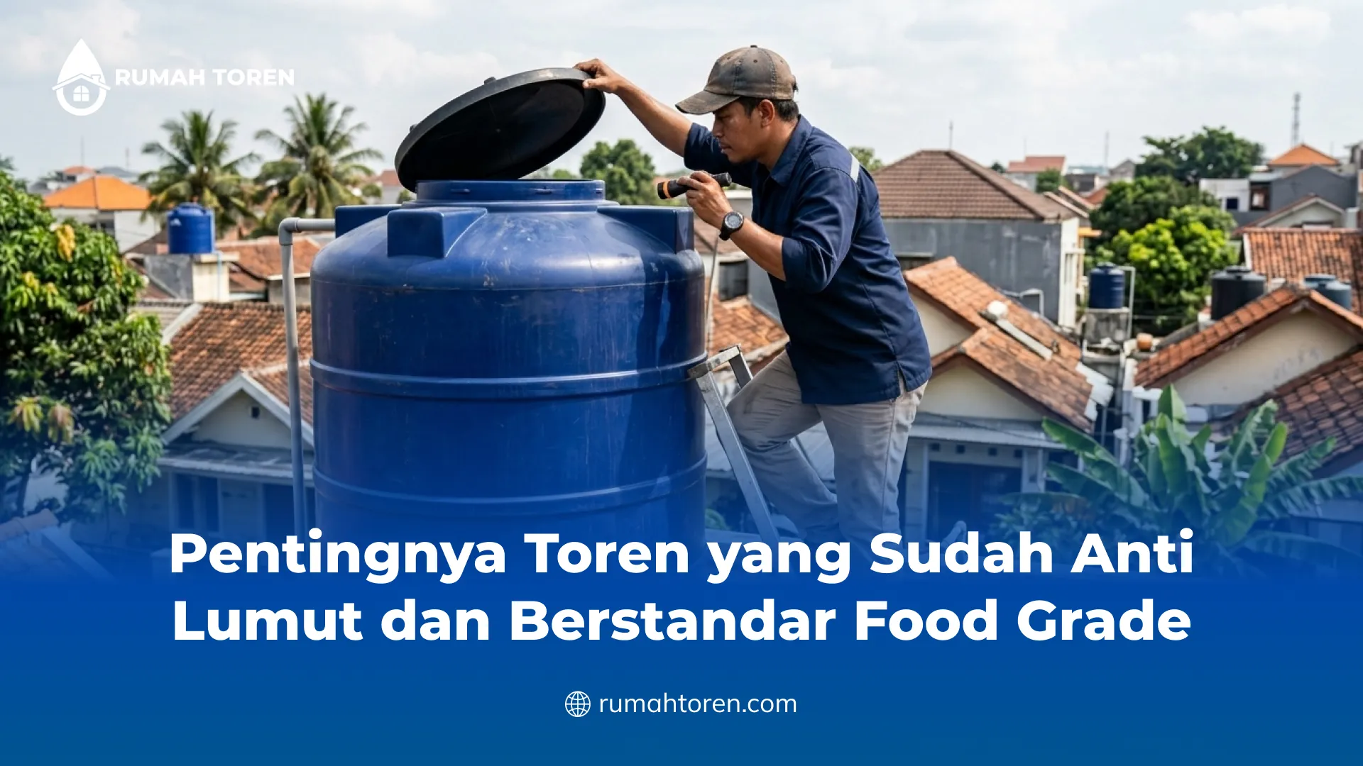 Pentingnya Toren yang Sudah Anti Lumut dan Berstandar Food Grade