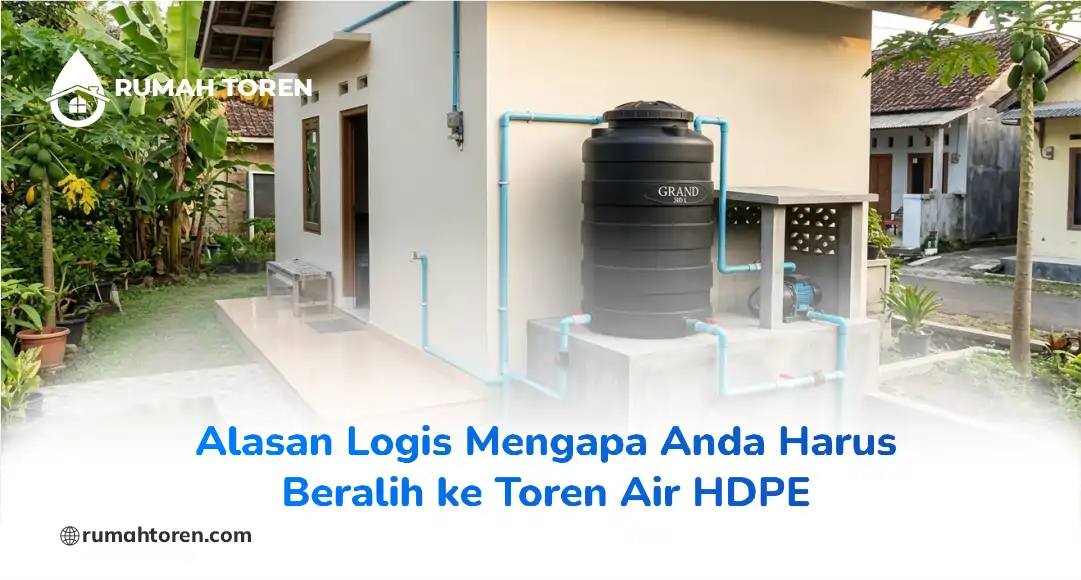 Alasan Logis Mengapa Harus Beralih ke Toren Air HDPE
