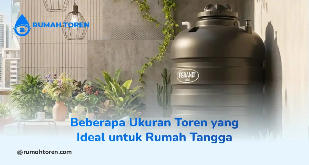 Beberapa Ukuran Toren yang Ideal untuk Rumah Tangga