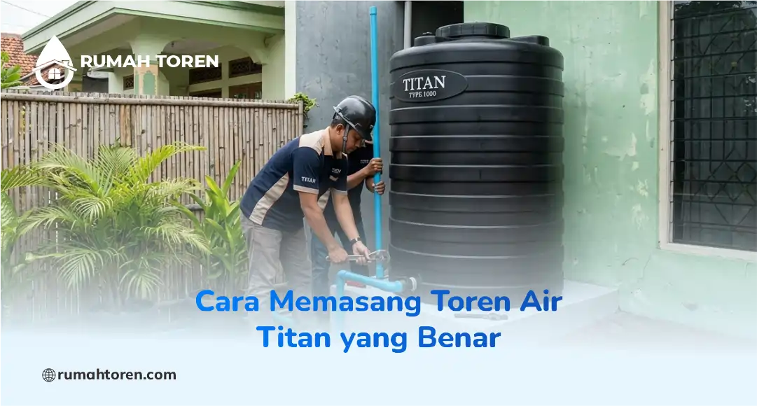 Cara Memasang Toren Air Titan yang Benar