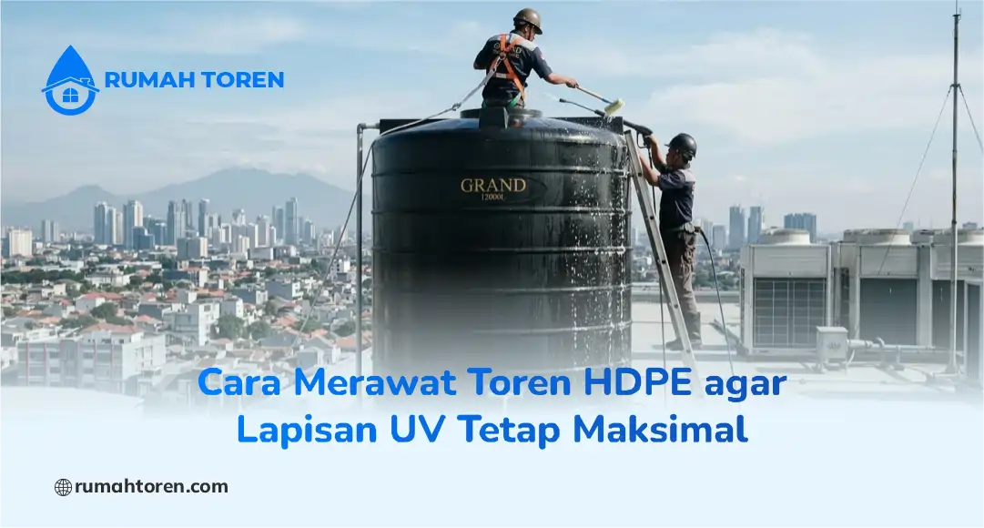 Cara Merawat Toren HDPE agar Lapisan UV Tetap Maksimal