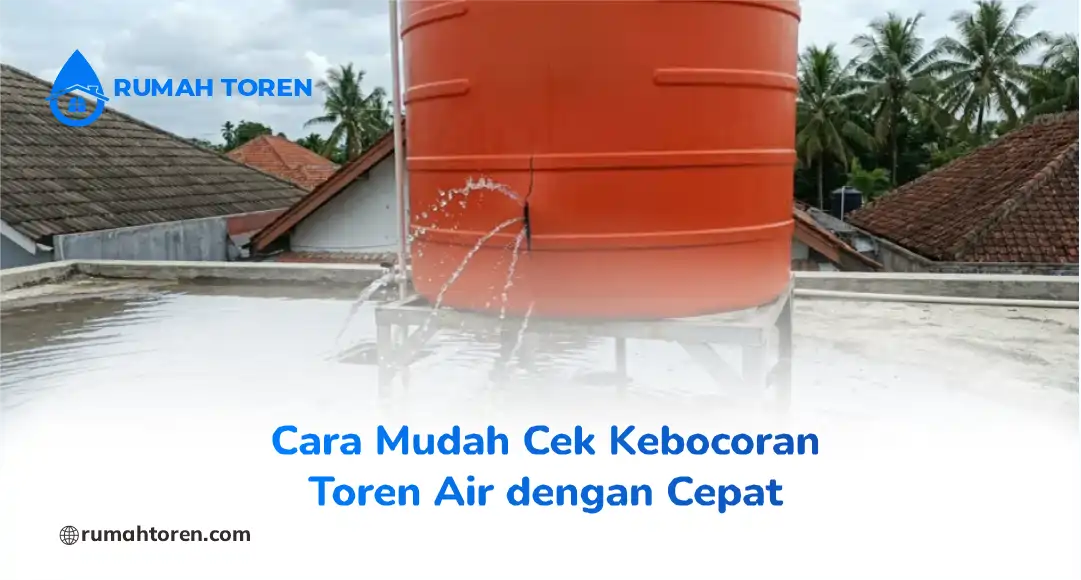 Cara Mudah Cek Kebocoran Toren Air dengan Cepat
