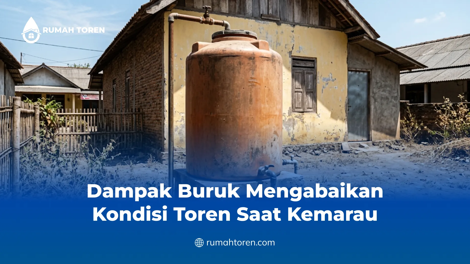 Dampak Buruk Mengabaikan Kondisi Toren Saat Kemarau