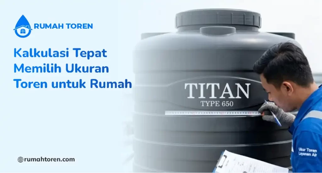 Kalkulasi Tepat Memilih Ukuran Toren untuk Rumah