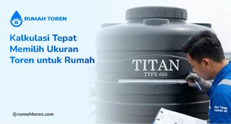 Kalkulasi Tepat Memilih Ukuran Toren untuk Rumah