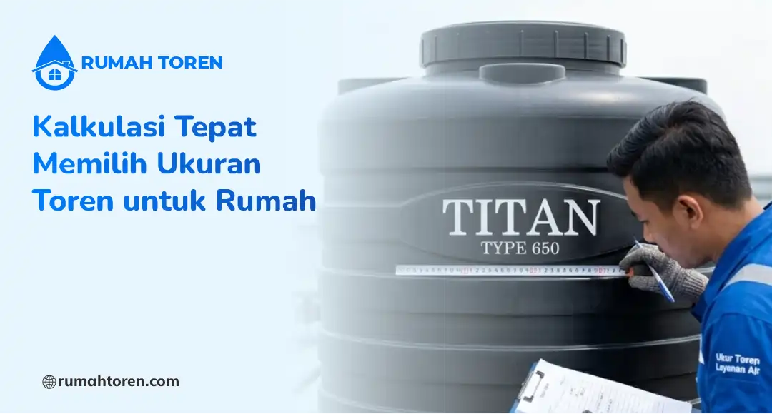 Kalkulasi Tepat Memilih Ukuran Toren untuk Rumah