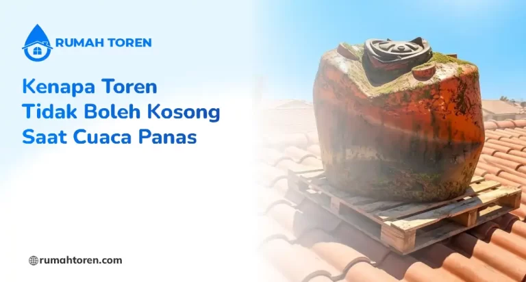 Kenapa Toren Tidak Boleh Kosong Saat Cuaca Panas