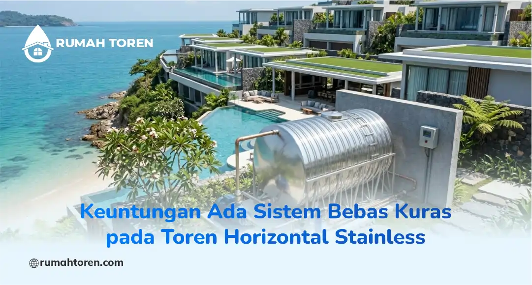 Keuntungan Ada Sistem Bebas Kuras pada Toren Horizontal Stainless