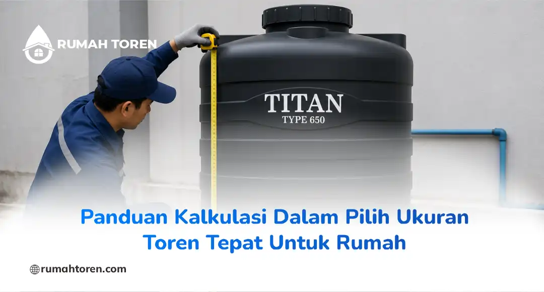 Panduan Kalkulasi Dalam Pilih Ukuran Toren Tepat Untuk Rumah