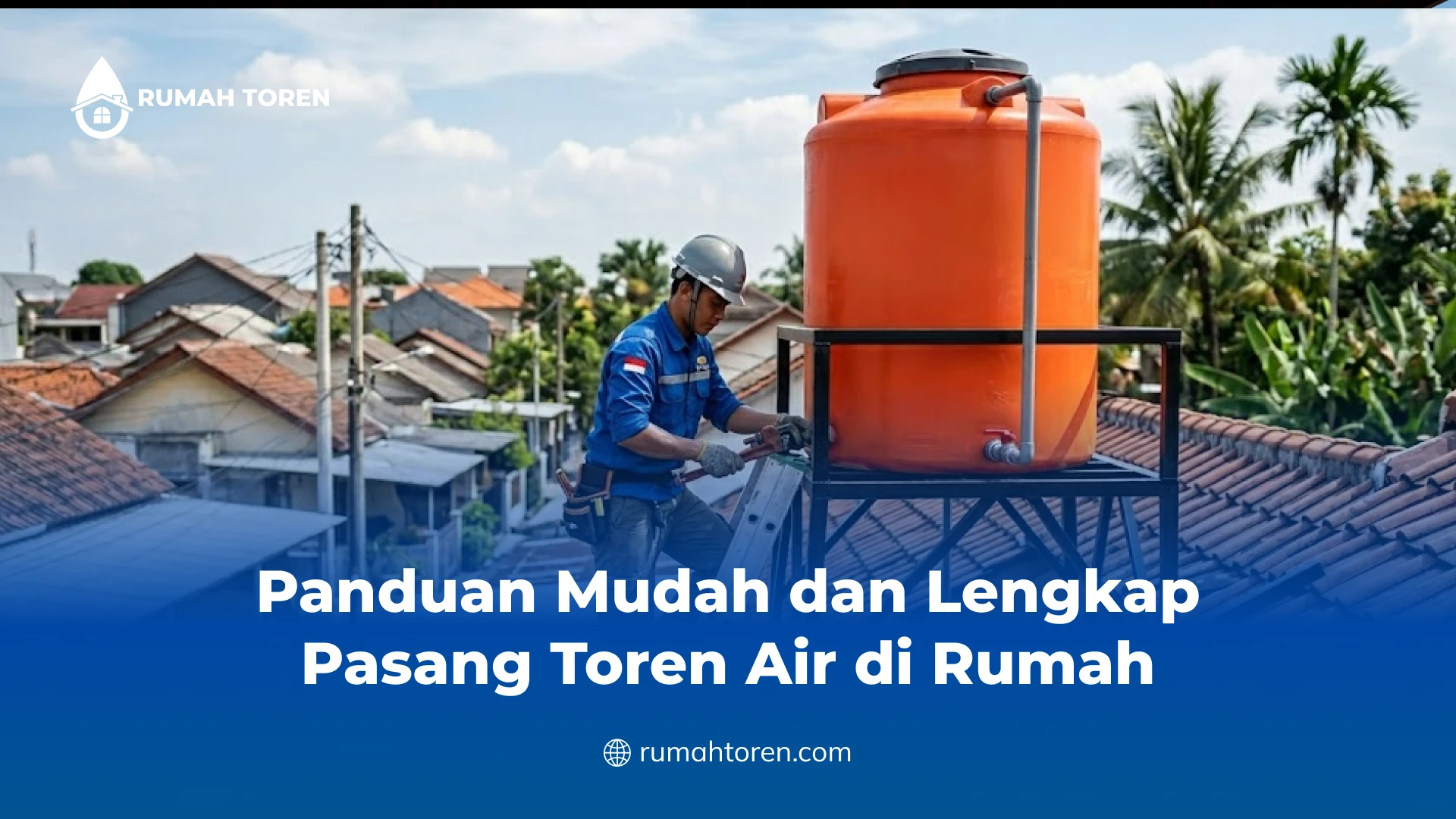 Panduan Mudah dan Lengkap Pasang Toren Air di Rumah