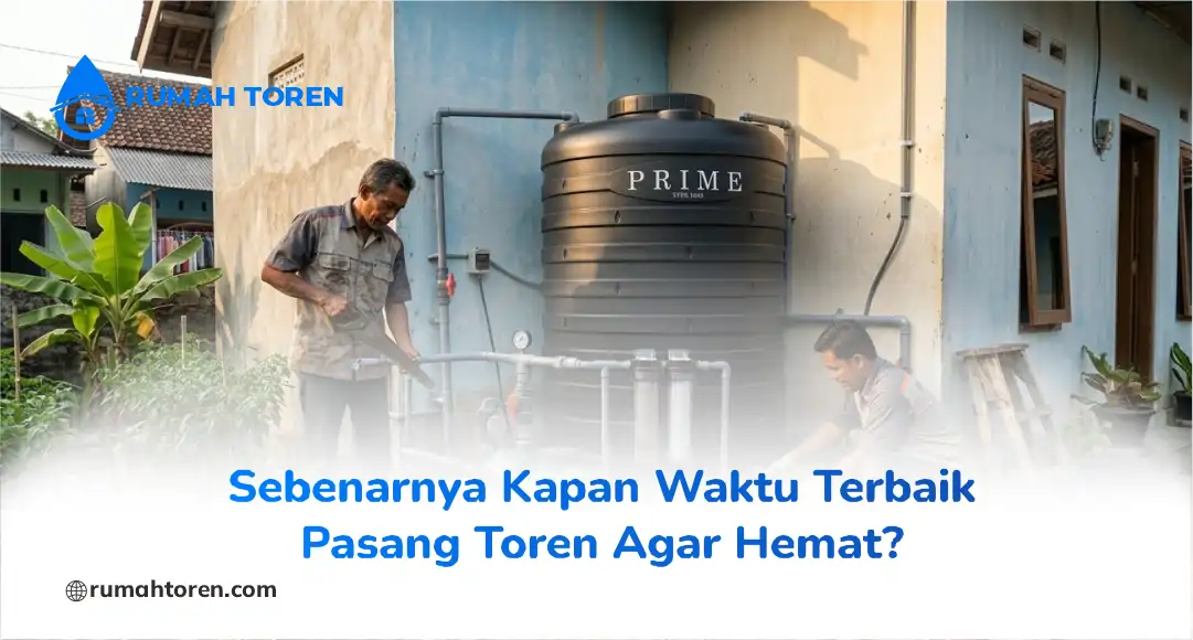 Sebenarnya Kapan Waktu Terbaik Pasang Toren Agar Hemat?