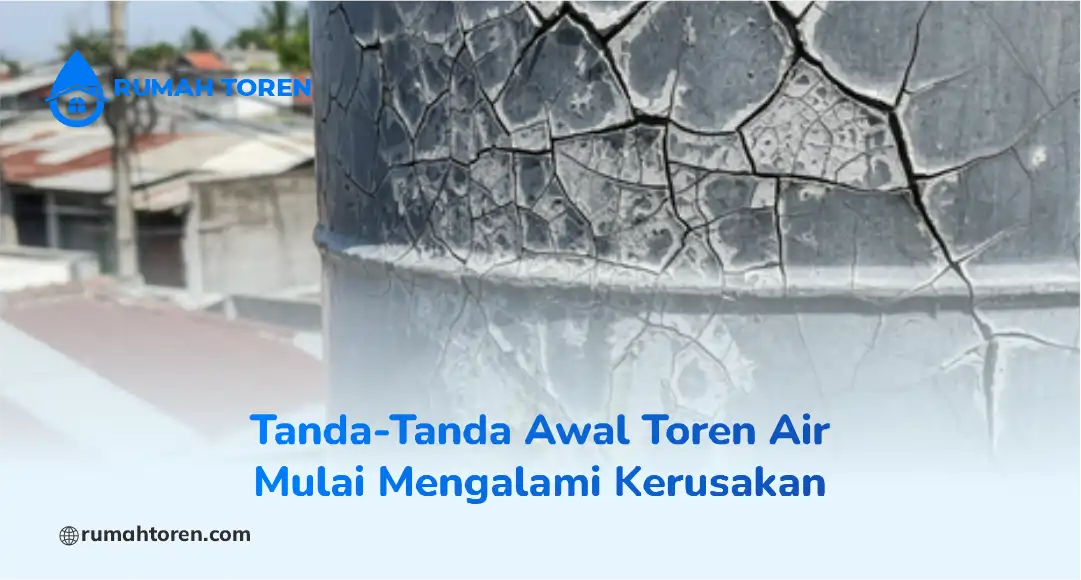 Tanda-Tanda Awal Toren Air Mulai Mengalami Kerusakan