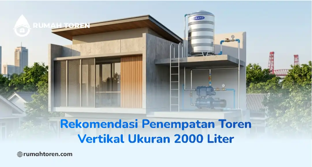 Tips Aman Menggunakan Toren Vertikal Ukuran 2000 Liter