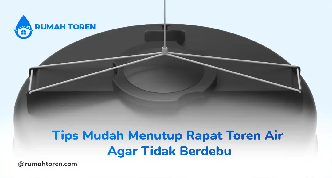 Tips Mudah Menutup Rapat Toren Air Agar Tidak Berdebu