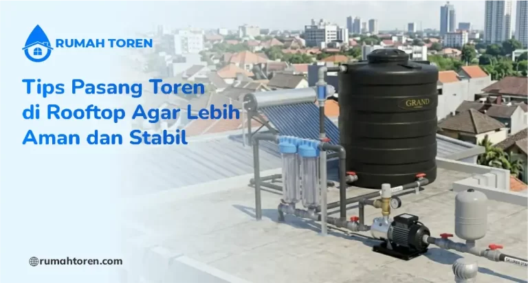 Tips Pasang Toren di Rooftop Agar Lebih Aman dan Stabil