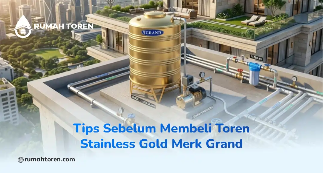 Tips Sebelum Membeli Toren Stainless Gold Merk Grand