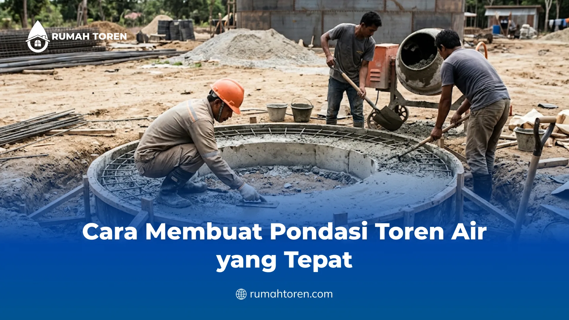 Cara Membuat Pondasi Toren Air yang Tepat
