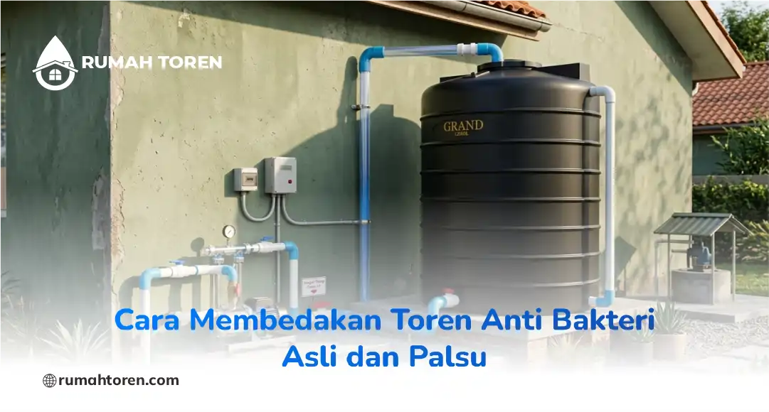 Cara Membedakan Toren Anti Bakteri Asli dan Palsu