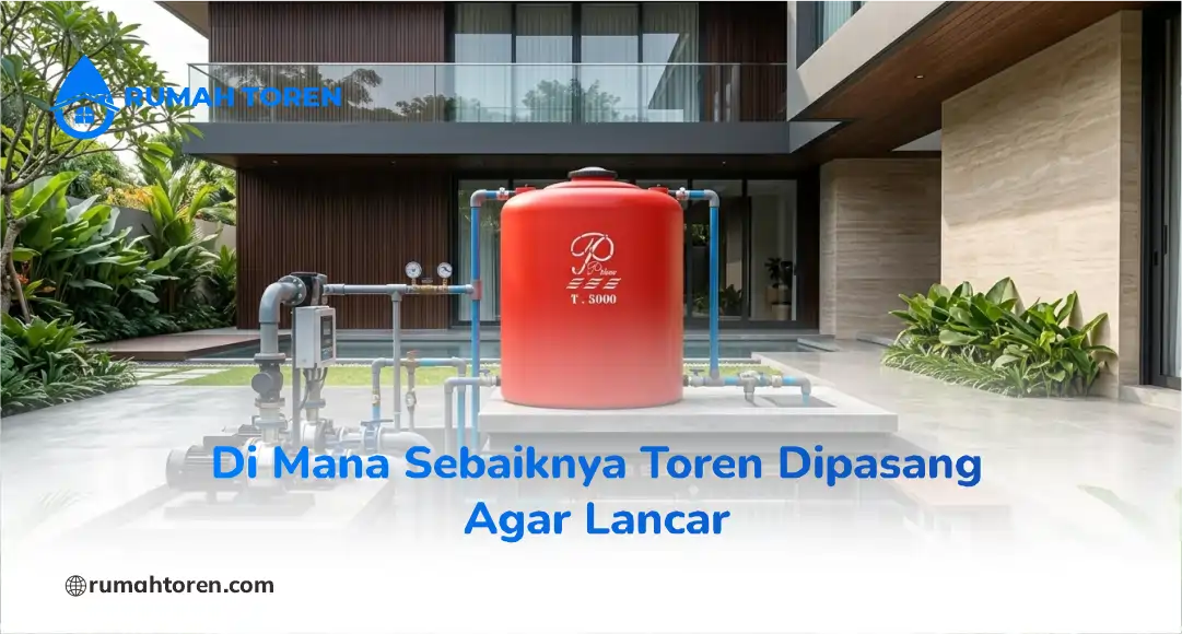 Di Mana Sebaiknya Toren Dipasang Agar Lancar