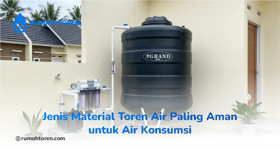 Jenis Material Toren Air Paling Aman untuk Air Konsumsi