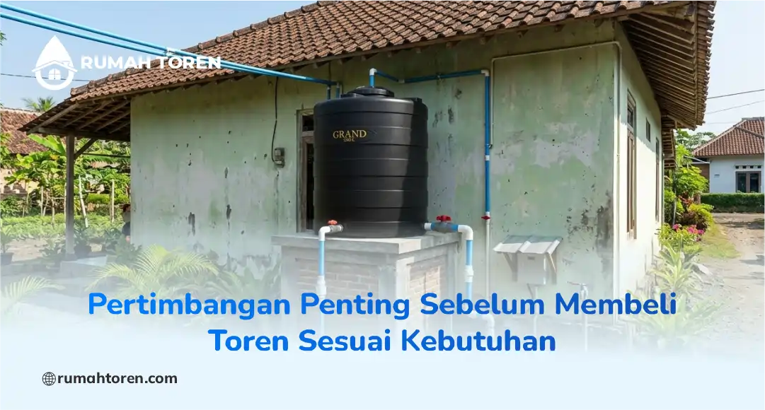 Pertimbangan Penting Sebelum Membeli Toren Sesuai Kebutuhan